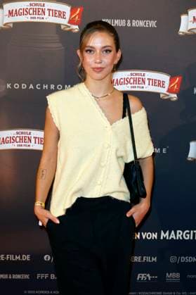 Luzie Nadjafi bei der Premiere des Kinofilms Die Schule der magischen Tiere 4 in der Lichtburg. Essen, 14.09.2025