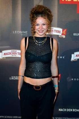 Emmylou Nensel bei der Premiere des Kinofilms Die Schule der magischen Tiere 4 in der Lichtburg. Essen, 14.09.2025