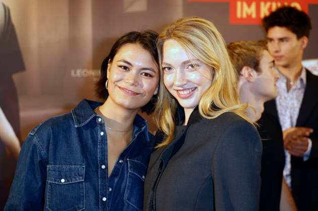 Tomomi Themann und Emilia Maier bei der Premiere des Kinofilms Die Schule der magischen Tiere 4 in der Lichtburg. Essen, 14.09.2025