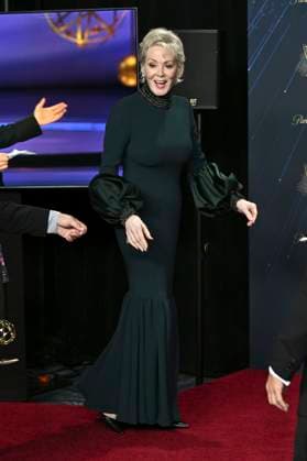 Jean Smart beim Preisträger-Photocall der 77. Primetime Emmy Awards 2025 im Peacock Theater. Los Angeles, 14.09.2025