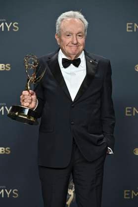 Lorne Michaels mit dem Emmy für Outstanding Variety Special (Live) für SNL50: The Anniversary Special beim Preisträger-Photocall der 77. Primetime Emmy Awards 2025 im Peacock Theater. Los Angeles, 14.09.2025