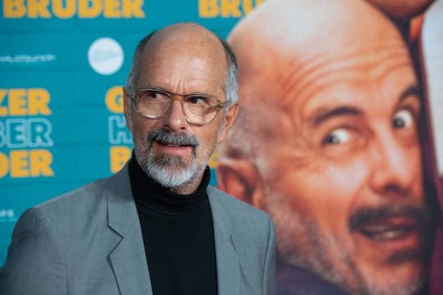 Christoph Maria HERBST, Schauspieler, Roter Teppich, Red Carpet Show, Ankunft, arrival, Filmpremiere GANZER HALBER BRUDER am 15.09.2025 im Cinedom-Kino in Koeln,