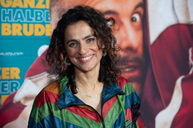 Roter Teppich, Red Carpet Show, Ankunft, arrival, Filmpremiere GANZER HALBER BRUDER am 15.09.2025 im Cinedom-Kino in Koeln,