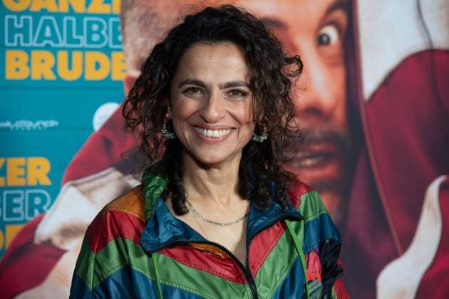 Roter Teppich, Red Carpet Show, Ankunft, arrival, Filmpremiere GANZER HALBER BRUDER am 15.09.2025 im Cinedom-Kino in Koeln,