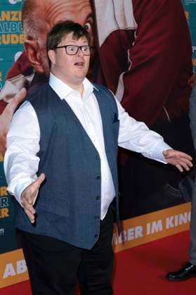 Nico Randel bei der Premiere des Kinofilms Ganzer halber Bruder im Cinedom. Köln, 15.09.2025