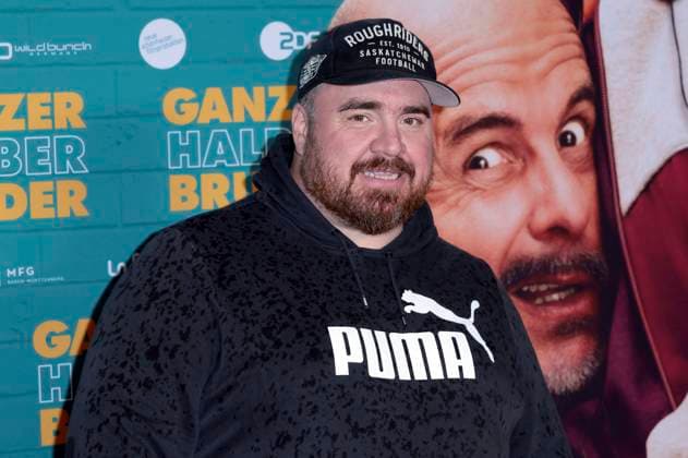 Tristan Seith bei der Premiere des Kinofilms Ganzer halber Bruder im Cinedom. Köln, 15.09.2025