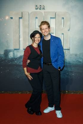 Weltpremiere - Der Tiger - Nadja Jo Klapper und Johannes Heinrichs bei der Weltpremiere Der Tiger im Kino in der Kulturbrauerei am 15.09.2025 in Berlin. Copyright: xEventpressxKochanx