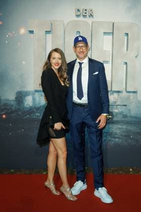 Weltpremiere - Der Tiger - Antonia Sitak und Frank Kusche bei der Weltpremiere Der Tiger im Kino in der Kulturbrauerei am 15.09.2025 in Berlin. Copyright: xEventpressxKochanx