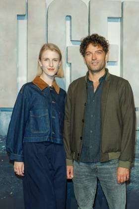Weltpremiere - Der Tiger - Klara Lange und Timur Isik bei der Weltpremiere Der Tiger im Kino in der Kulturbrauerei am 15.09.2025 in Berlin. Copyright: xEventpressxKochanx