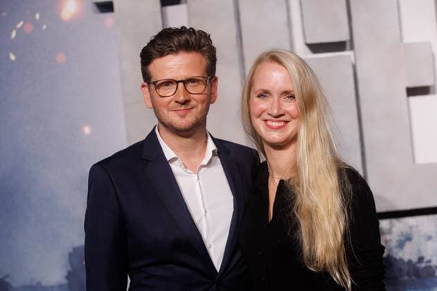 Weltpremiere - Der Tiger - Dennis Gansel und Ann-Kristin Gansel bei der Weltpremiere Der Tiger im Kino in der Kulturbrauerei am 15.09.2025 in Berlin. Copyright: xEventpressxKochanx