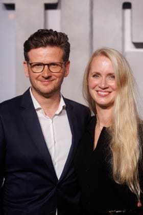 Weltpremiere - Der Tiger - Dennis Gansel und Ann-Kristin Gansel bei der Weltpremiere Der Tiger im Kino in der Kulturbrauerei am 15.09.2025 in Berlin. Copyright: xEventpressxKochanx