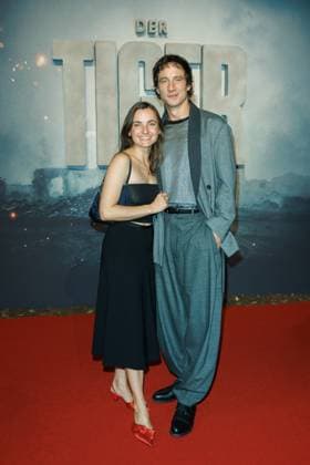 Weltpremiere - Der Tiger - Paula Schramm und Laurence Rupp bei der Weltpremiere Der Tiger im Kino in der Kulturbrauerei am 15.09.2025 in Berlin. Copyright: xEventpressxKochanx