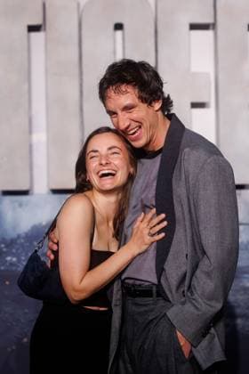 Weltpremiere - Der Tiger - Paula Schramm und Laurence Rupp bei der Weltpremiere Der Tiger im Kino in der Kulturbrauerei am 15.09.2025 in Berlin. Copyright: xEventpressxKochanx