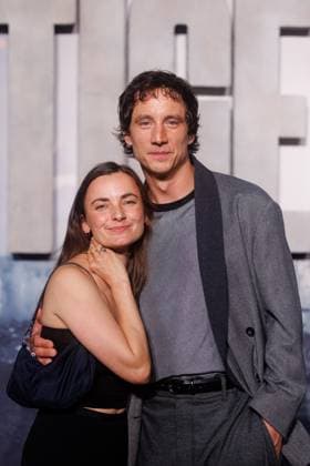 Weltpremiere - Der Tiger - Paula Schramm und Laurence Rupp bei der Weltpremiere Der Tiger im Kino in der Kulturbrauerei am 15.09.2025 in Berlin. Copyright: xEventpressxKochanx