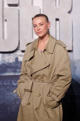 Weltpremiere - Der Tiger - Jeanne Goursaud bei der Weltpremiere Der Tiger im Kino in der Kulturbrauerei am 15.09.2025 in Berlin. Copyright: xEventpressxKochanx