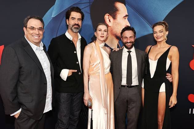 Premiere of A Big Bold Beautiful Journey at AMC Lincoln Square Featuring: Ori Eisen, Hamish Linklater, Lily Rabe, Seth Reiss and Margot Robbie Where: New York, New York, United States When: 15 Sep 2025 Credit: Dave Allocca Starpix INSTARimages EDITORIAL USE ONLY. NOT FOR USE BY NEWSPAPERS BASED IN THE UK. Copyright: xx instar55094132