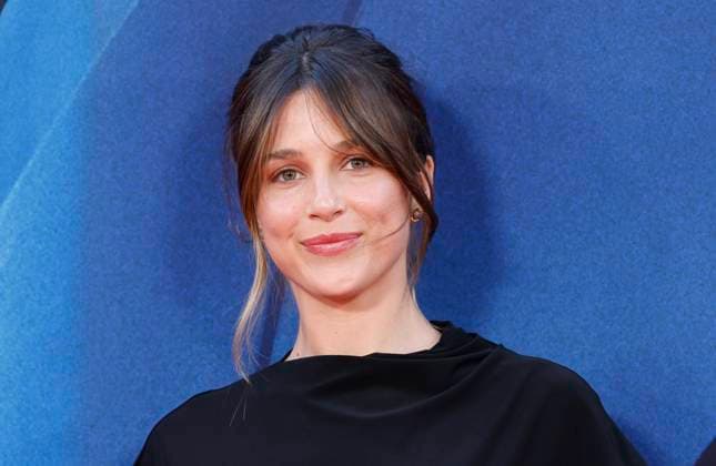 Lucy Thomas arrives on the red carpet at the A Big Bold Beautiful Journey New York Premiere at AMC Lincoln Square Theater on Monday, September 15, 2025 in New York City  NYP20250915123 JOHNxANGELILLO