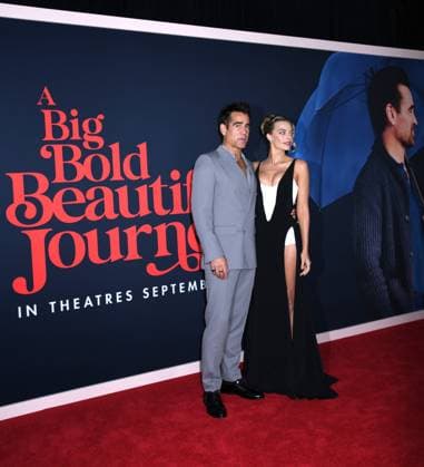 September 15, 2025, New York, Ny, United States: Colin Farrell and Margot Robbie attend the New York Premiere of A Big Bold Beautiful Journey . Held at AMC Lincoln Square in New York. Zuma Press September 15, 2025 New York United States - ZUMAp281 20250915_zea_p281_022 Copyright: xPhotoxImagexPressx