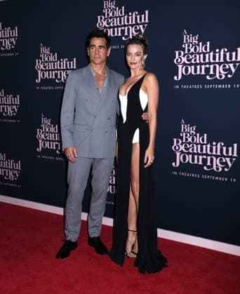 September 15, 2025, New York, Ny, United States: Colin Farrell and Margot Robbie attend the New York Premiere of A Big Bold Beautiful Journey . Held at AMC Lincoln Square in New York. Zuma Press September 15, 2025 New York United States - ZUMAp281 20250915_zea_p281_025 Copyright: xPhotoxImagexPressx