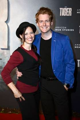 Nadja Jo Klapper und Johannes Heinrichs bei der Premiere des Kinofilms Der Tiger im Kino In der KulturBrauerei. Berlin, 15.09.2025