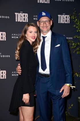 Antonia Sitak und Frank Kusche bei der Premiere des Kinofilms Der Tiger im Kino In der KulturBrauerei. Berlin, 15.09.2025