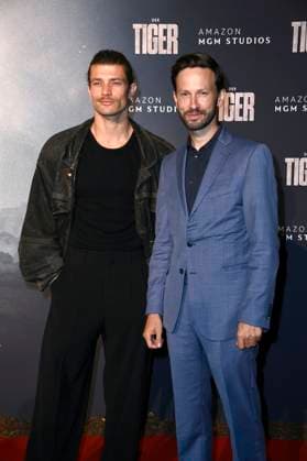 Eugen Bauder und Franz Dinda bei der Premiere des Kinofilms Der Tiger im Kino In der KulturBrauerei. Berlin, 15.09.2025