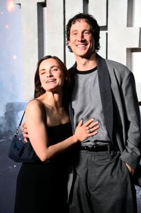 Paula Schramm und Laurence Rupp bei der Premiere des Kinofilms Der Tiger im Kino In der KulturBrauerei. Berlin, 15.09.2025