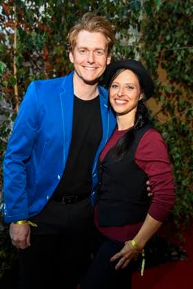 abb Johannes Heinrichs und Nadja Jo Klapper zu Gast auf dem roten Teppich bei der Welt Premiere des Amazon Films Der Tiger im Kino in der Kulturbrauerei, Berlin am 15.09.2025