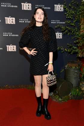 abb JYana Shevchenko zu Gast auf dem roten Teppich bei der Welt Premiere des Amazon Films Der Tiger im Kino in der Kulturbrauerei, Berlin am 15.09.2025