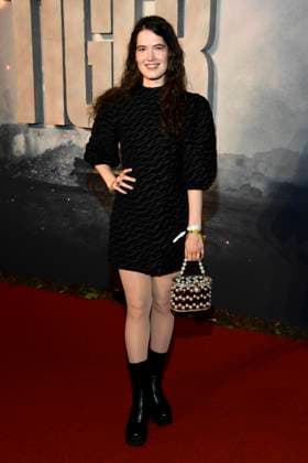 abb JYana Shevchenko zu Gast auf dem roten Teppich bei der Welt Premiere des Amazon Films Der Tiger im Kino in der Kulturbrauerei, Berlin am 15.09.2025