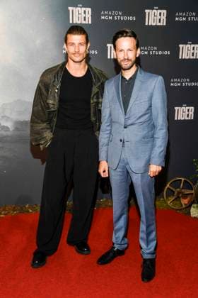 abb Eugen Bauder und Franz Dinda zu Gast auf dem roten Teppich bei der Welt Premiere des Amazon Films Der Tiger im Kino in der Kulturbrauerei, Berlin am 15.09.2025