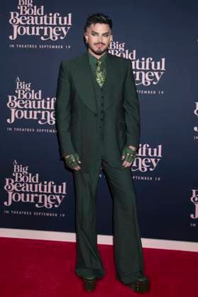 Adam Lambert bei der Premiere des Kinofilms A Big Bold Beautiful Journey im AMC Lincoln Square. New York, 15.09.2025
