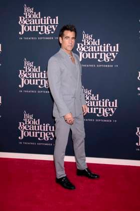 Colin Farrell bei der Premiere des Kinofilms A Big Bold Beautiful Journey im AMC Lincoln Square. New York, 15.09.2025