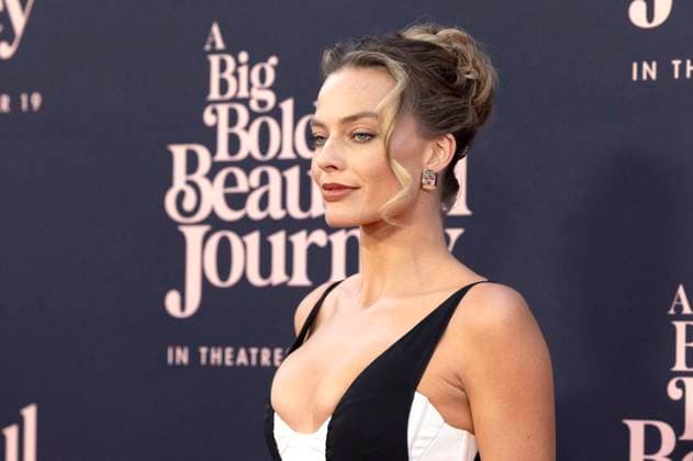 Margot Robbie bei der Premiere des Kinofilms A Big Bold Beautiful Journey im AMC Lincoln Square. New York, 15.09.2025