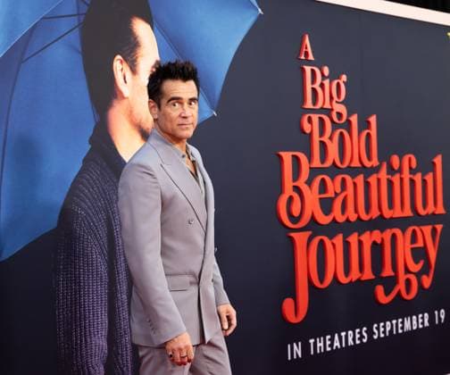 Red Carpet arrivals for the New York premiere of A Big Bold Beautiful Journey Featuring: Colin Farrell Where: New York, New York, United States When: 15 Sep 2025 Credit: Janet Mayer INSTARimages.com EDITORIAL USE ONLY. NOT FOR USE BY NEWSPAPERS BASED IN THE UK. Copyright: xx instar55094348