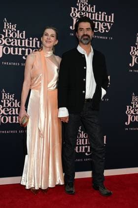 The US Premier of A Big Bold Beautiful Journey Lily Rabe and Hamish Linklater attend The US Premier of A Big Bold Beautiful Journey on September 15, 2025 at the AMC Lincoln Square in New York, New YOrk, USA., Credit:Robin Platzer Avalon United States of America, New York, New York  Copyright: xRobinxPlatzerx xAvalonx 1037689885