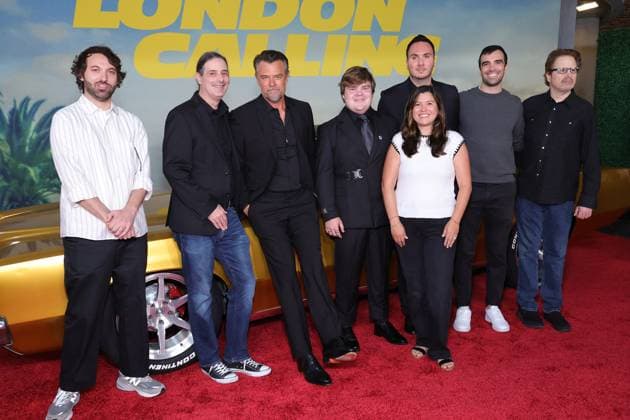 Red carpet for the Los Angeles premiere of London Calling Featuring: Josh Duhamel, Jeremy Ray Taylor, Allan Ungar, Guests Where: Los Angeles, California, United States When: 15 Sep 2025 Credit: Faye s Vision Cover Images EDITORIAL USE ONLY. NOT FOR USE BY NEWSPAPERS BASED IN THE UK. Copyright: xx coverimg55094685