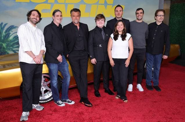 Red carpet for the Los Angeles premiere of London Calling Featuring: Josh Duhamel, Jeremy Ray Taylor, Allan Ungar, Guests Where: Los Angeles, California, United States When: 15 Sep 2025 Credit: Faye s Vision Cover Images EDITORIAL USE ONLY. NOT FOR USE BY NEWSPAPERS BASED IN THE UK. Copyright: xx coverimg55094686