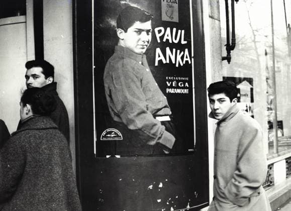 PAUL ANKA PAUL ANKA 1958.17 year old in Paris where his concert booked for Olympia Hall Auditorium in France.1437.Supplied by - Photos, inc. Copyright: xSuppliedxByxIpol-GlobexPhotos,xIncx