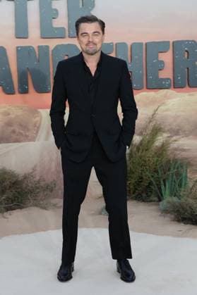 . 16 09 2025. London, United Kingdom. Leonardo DiCaprio arriving at the One Battle After Another premiere in London.  xStephenxLockx xi-Imagesx IIM-26234-0014