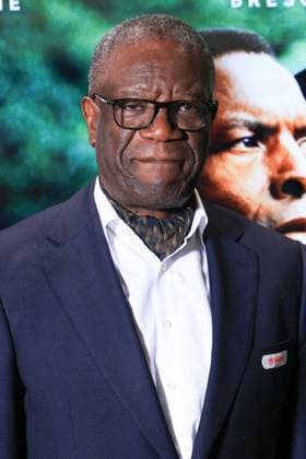 Muganga Premiere - Paris 2018 Nobel Peace Prize winner, Dr. Denis Mukwege attends the photocall for the premiere of Muganga held at the UGC Les Halles in Paris, France on September 16, 2025. Photo by David Boyer ABACAPRESS.COM Paris France  Copyright: xBoyerxDavid ABACAx