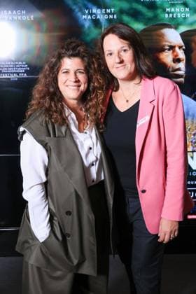 Muganga Premiere - Paris Marie-Helene Roux and Cynthia Pinet attend the photocall for the premiere of Muganga held at the UGC Les Halles in Paris, France on September 16, 2025. Photo by David Boyer ABACAPRESS.COM Paris France  Copyright: xBoyerxDavid ABACAx