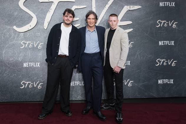 Steve UK Premiere in London LONDON, UNITED KINGDOM - SEPETEMBER 16: Luke Ayres, Cillian Murphy and Joshua Barry attend the UK premiere of Steve at Curzon Mayfair in London, United Kingdom on September 16, 2025. Wiktor Szymanowicz Anadolu London United Kingdom. Editorial use only. Please get in touch for any other usage.  Copyright: x2025xAnadoluxWiktorxSzymanowiczx
