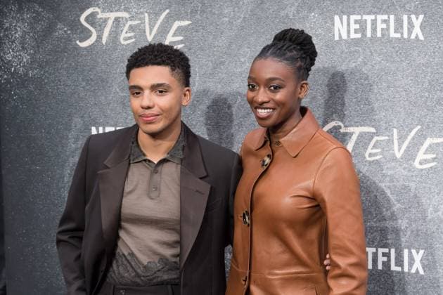 Steve UK Premiere in London LONDON, UNITED KINGDOM - SEPETEMBER 16: Jay Lycurgo and Simbi Ajikawo aka Little Simz attend the UK premiere of Steve at Curzon Mayfair in London, United Kingdom on September 16, 2025. Wiktor Szymanowicz Anadolu London United Kingdom. Editorial use only. Please get in touch for any other usage.  Copyright: x2025xAnadoluxWiktorxSzymanowiczx