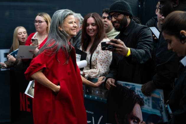 Steve UK Premiere in London - 16 Sep 2025 Tracey Ullman attends the Steve UK Premiere at the Curzon Mayfair. London United Kingdom Copyright: xLounisxTiarx xSOPAxImagesx _DSC3692