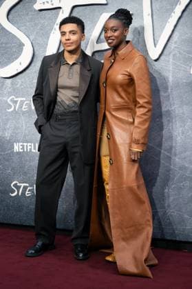 Steve UK Premiere in London - 16 Sep 2025 Jay Lycurgo and Little Simz attend the Steve UK Premiere at the Curzon Mayfair. London United Kingdom Copyright: xLounisxTiarx xSOPAxImagesx _DSC3608