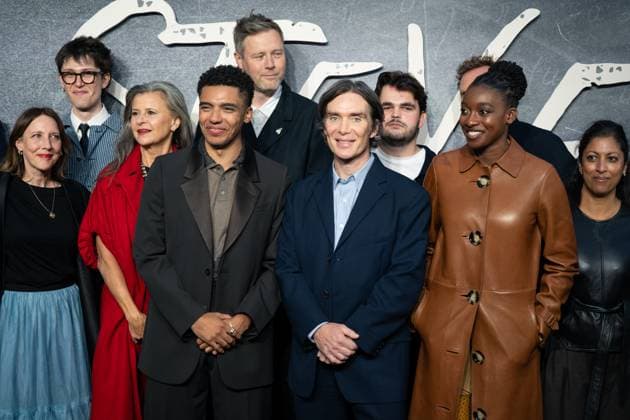 Entertainment Bilder des Tages Steve UK Premiere in London - 16 Sep 2025 Joshua J Parker, Archie Fisher, Araloyin Oshunremi, Tracey Ullman, Max Porter, Jay Lycurgo, Cillian Murphy and Little Simz attend the Steve UK Premiere at the Curzon Mayfair. London United Kingdom Copyright: xLounisxTiarx xSOPAxImagesx _DSC4274