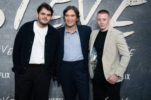 Steve UK Premiere in London - 16 Sep 2025 Luke Ayres, Cillian Murphy and Joshua Barry attend the Steve UK Premiere at the Curzon Mayfair. London United Kingdom Copyright: xLounisxTiarx xSOPAxImagesx _DSC3850