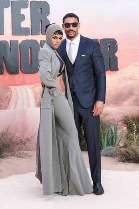 Teyana Taylor und Aaron Pierre bei der Premiere des Kinofilms One Battle After Another im Odeon Luxe Leicester Square. London, 16.09.2025