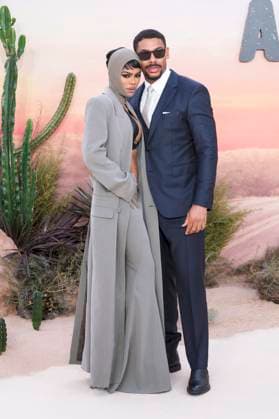 Teyana Taylor und Aaron Pierre bei der Premiere des Kinofilms One Battle After Another im Odeon Luxe Leicester Square. London, 16.09.2025